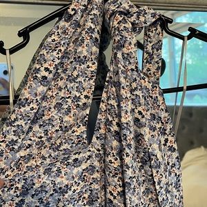 Abercrombie blue floral dress